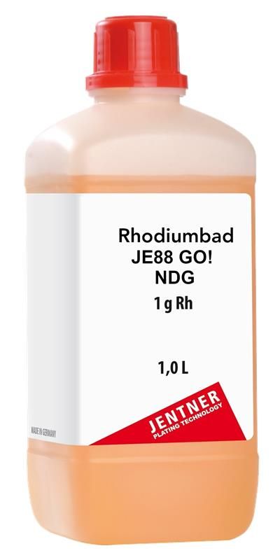 Baño de rodio JE88-1 GO! NDG - 1 g/L Rh