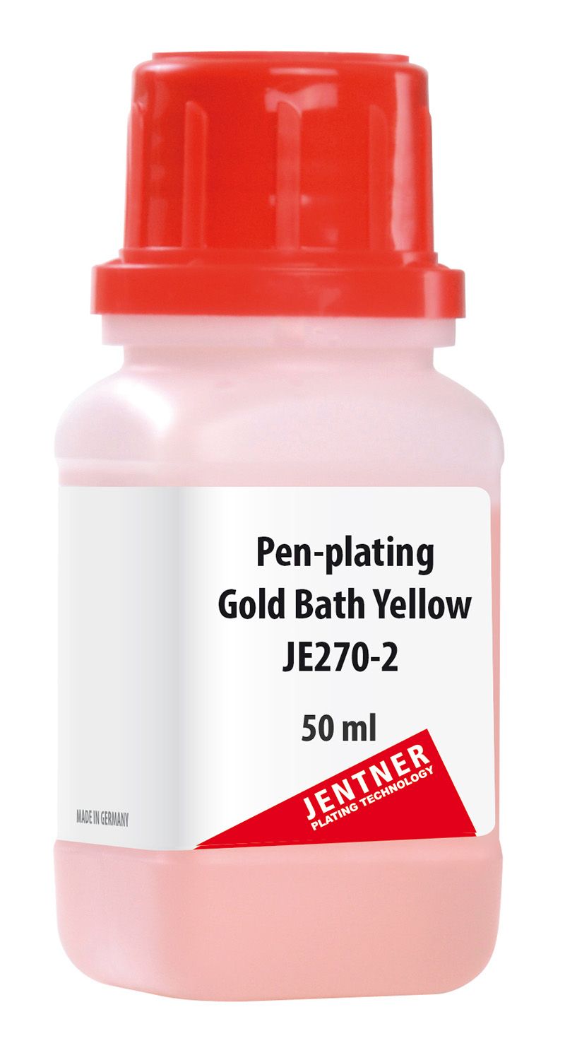 Pin baño de oro amarillo JE270-2 (1g/50ml)