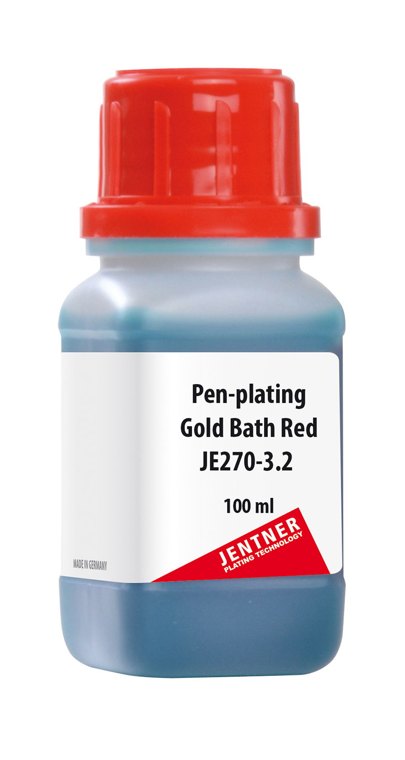 Stiftgoldbad rot JE270 - 3.2 (2 g/100ml) Stiftgoldbad rot JE270 - 3.2 (2 g/100ml)