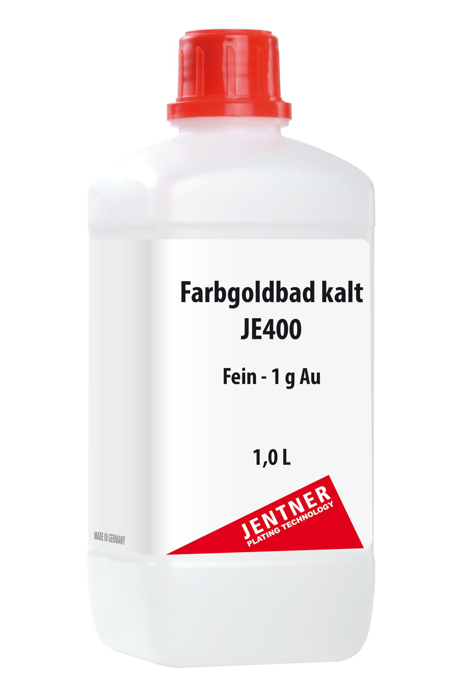 Baño de color oro en frío JE400 - fino - 1 g/L Au