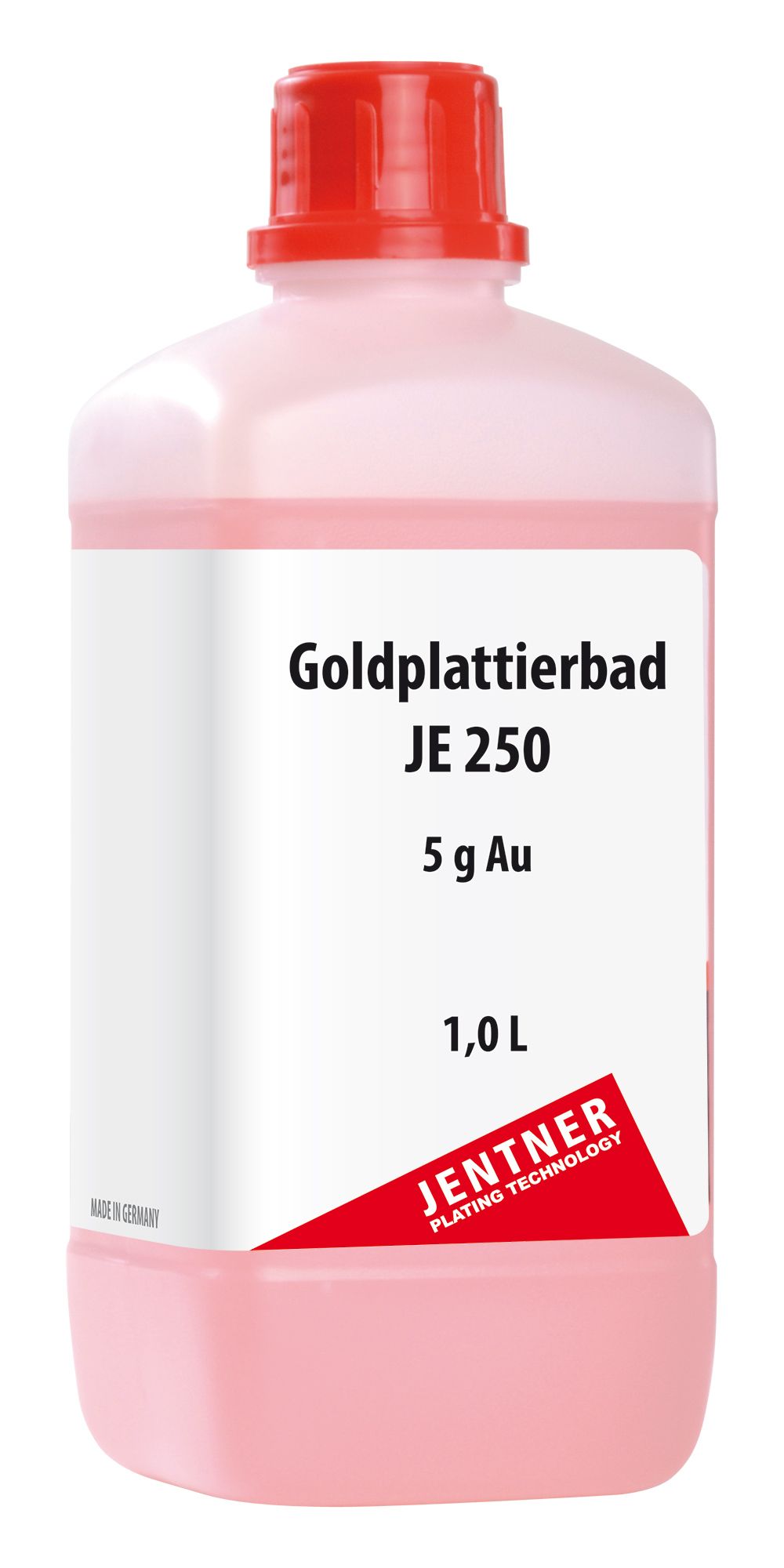 Bain de placage d'or JE250 -5g/L