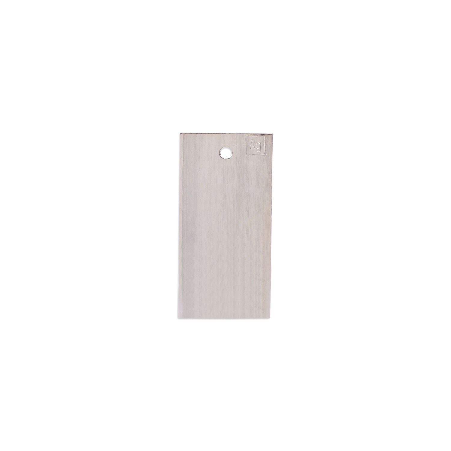 Silber-Anode 100x50x2 mm