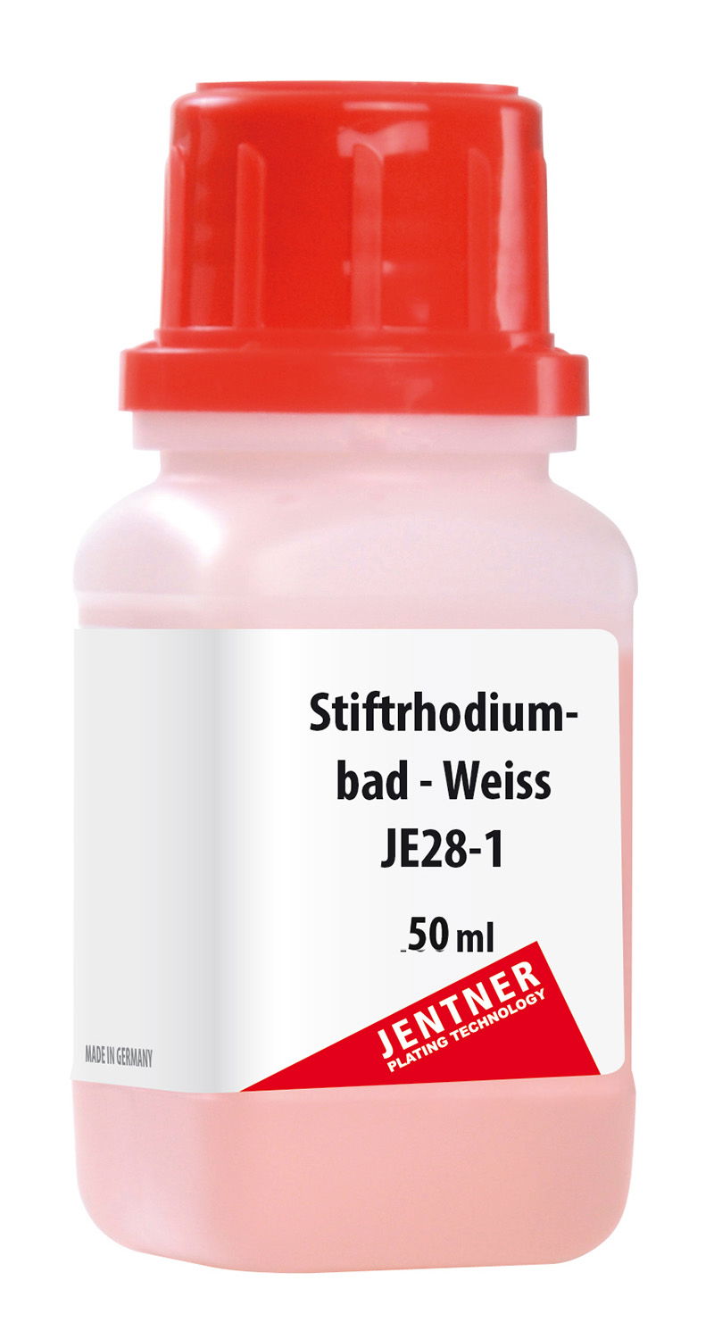 Bain de rhodium pour stylet JE28-1 (1g/50 ml)