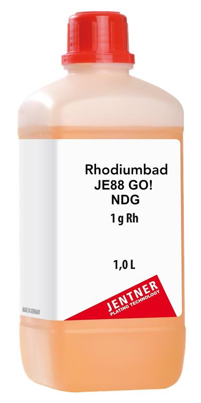 Bain de rhodium JE88 GO! NDG - 1 g/L Rh