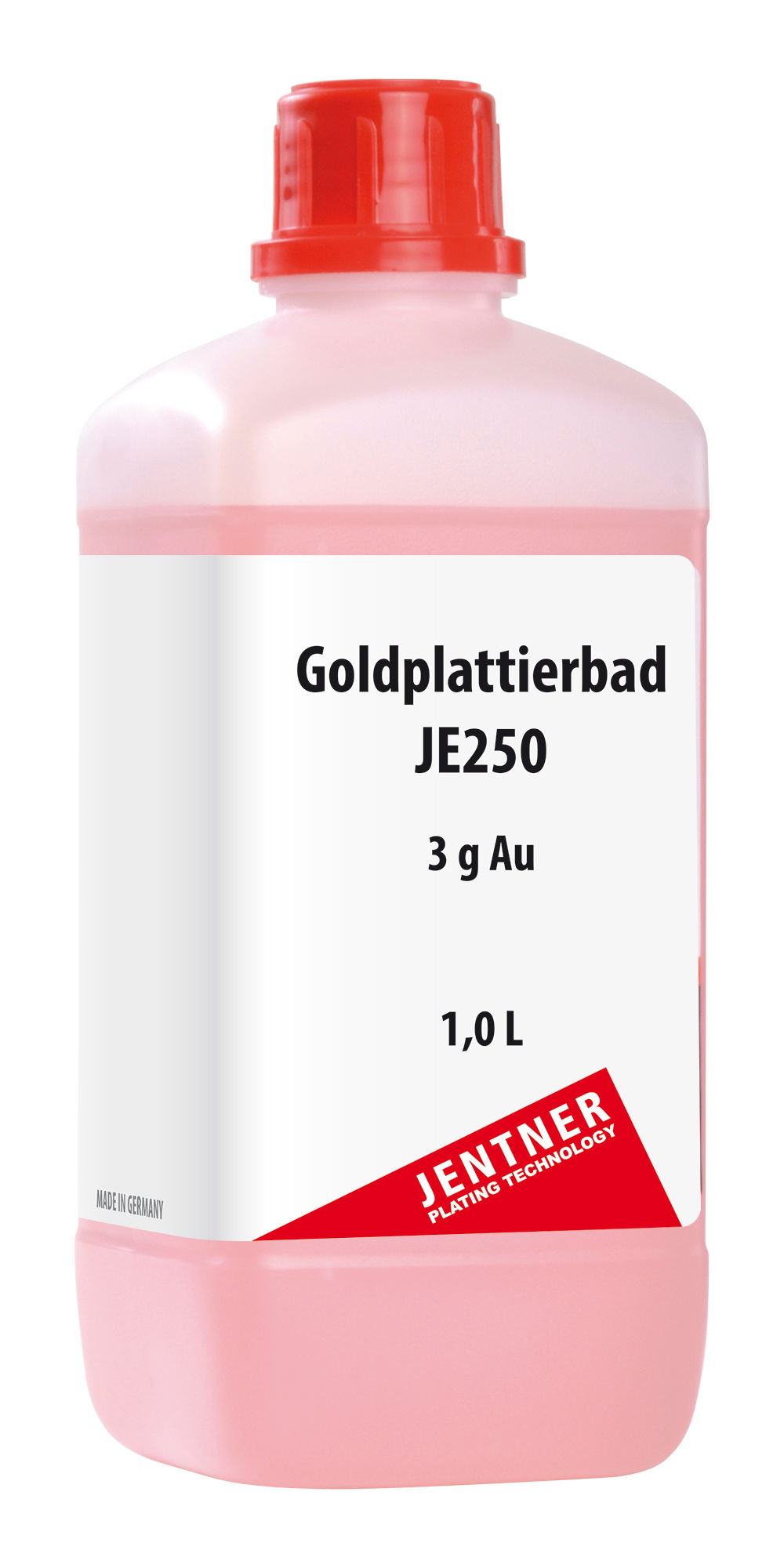 Bain de placage d'or JE250  - 3 g/L Au