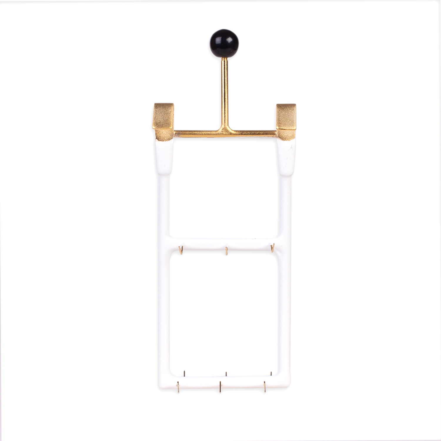 Warengestell für Ketten 150x70mm mit 12 Haken (1 - 3 L Wanne)