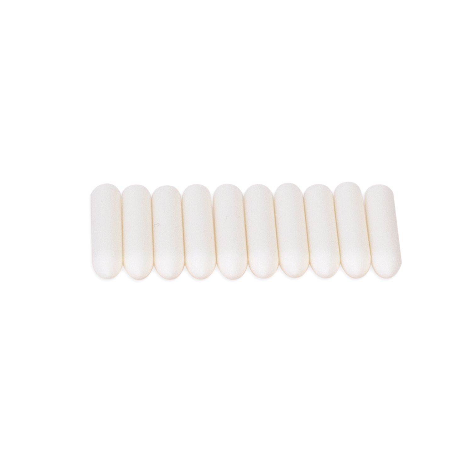 Feutres blancs, ronds Ø 3,5 mm (10 pcs)